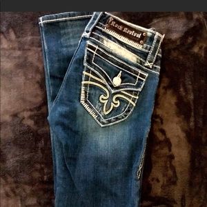Rock Revival Skinny Jeans size 27/32