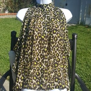 Nordstrom "Flounce" sleeveless blouse