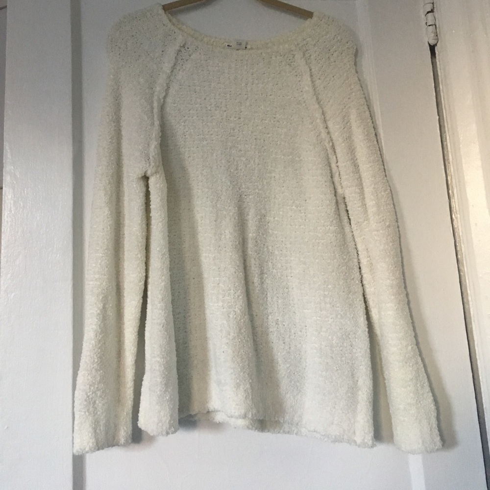Club Monaco White Sweater, Size Medium, like new