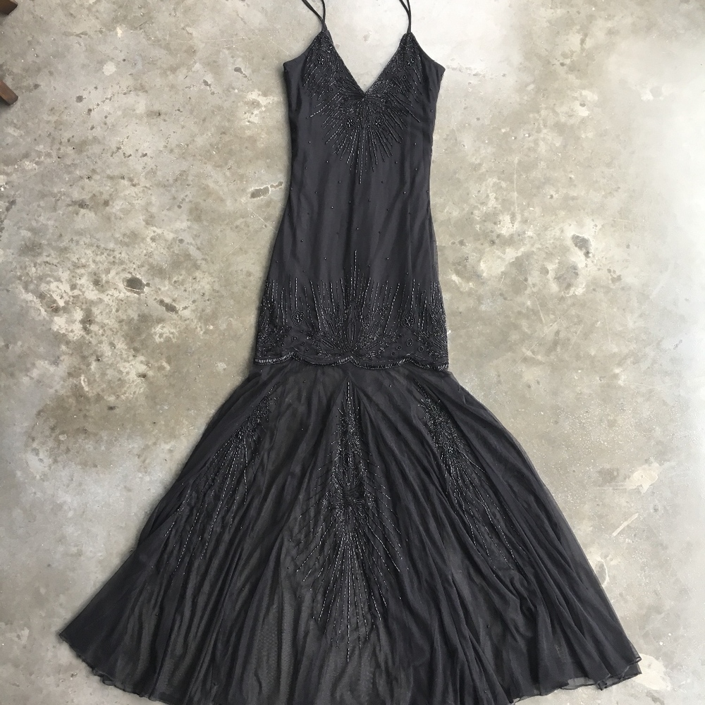 Black sequin Azealia Dress by Candela