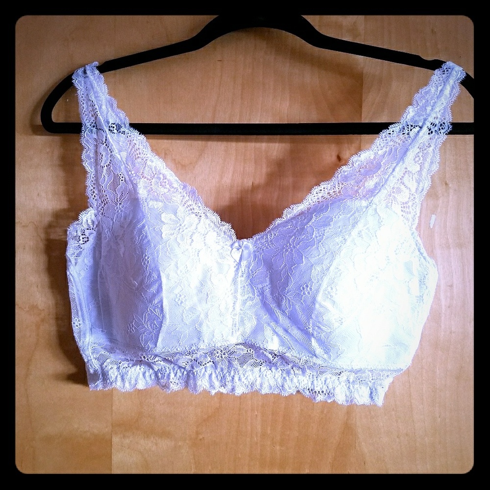 2 NWOT Rhonda shear bra 1X