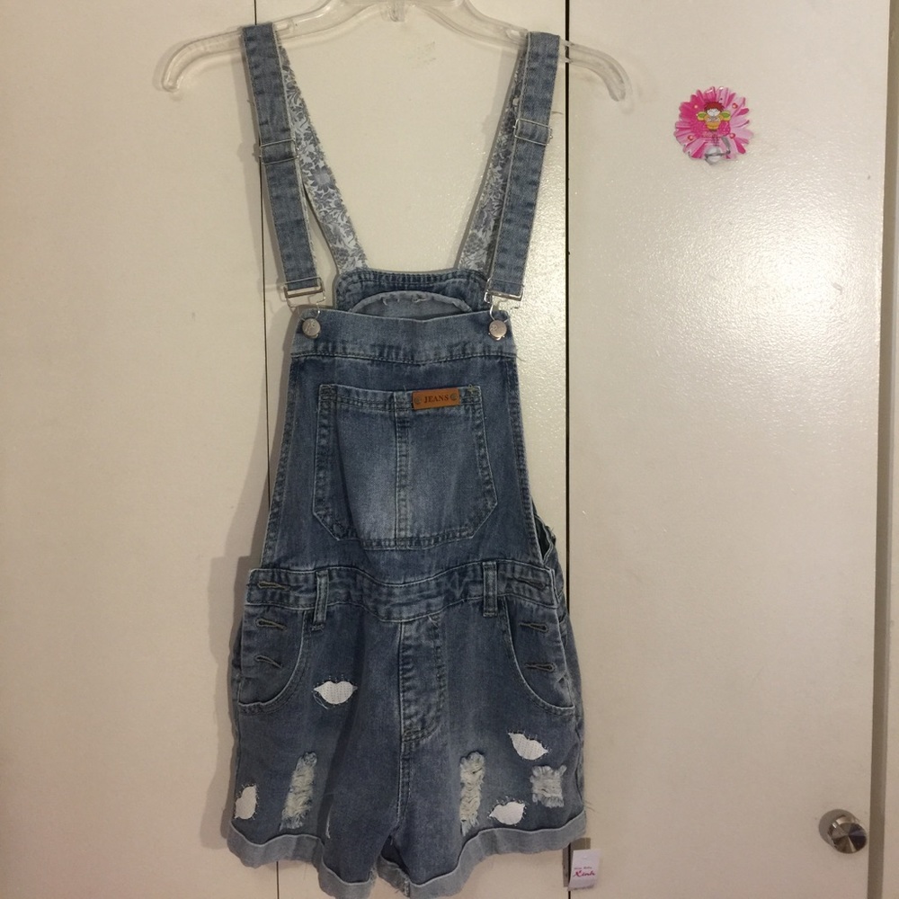 Cute jean overall
