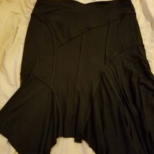 Black Bebe skirt