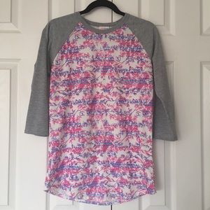 Floral LuLaRoe Randy Tee