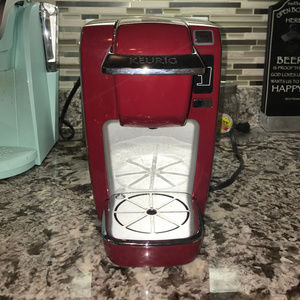 Red Keurig in great condition! Just never use it!