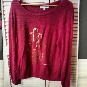 Peace Love World sweater