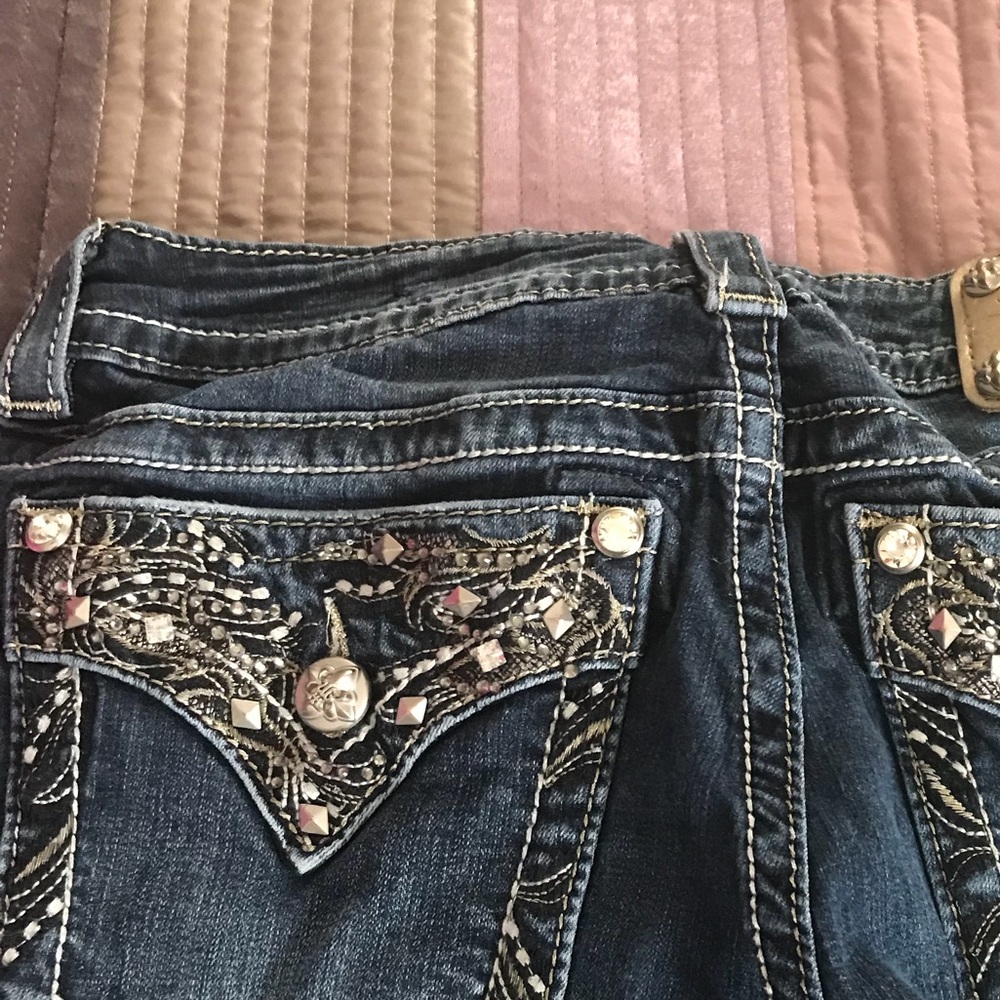 Miss me size 31 skinny ankle inseam 29