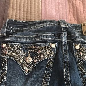 Miss me size 31 skinny ankle inseam 29