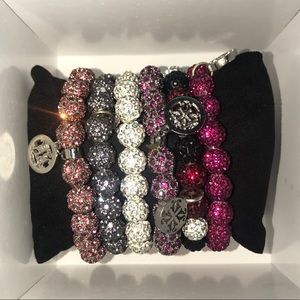Sparkly Rustic cuff bracelets