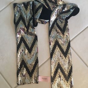2 Juicy Couture Sequin Scarfs