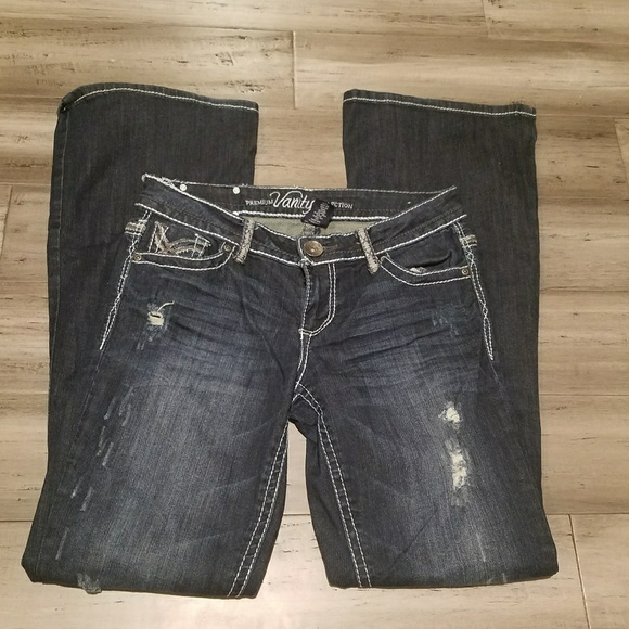 Vanity Denim - Premium Dakota Vanity Jeans Size 28/33