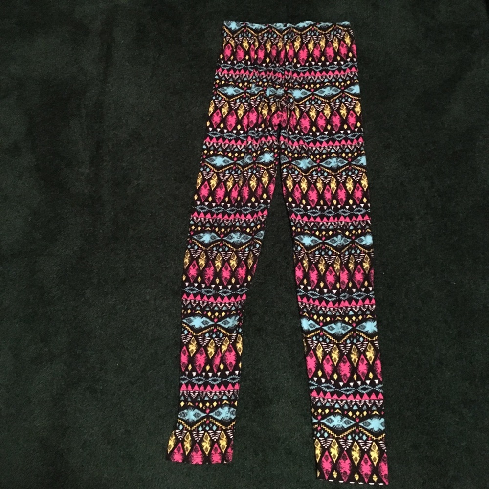 Aztec print leggings