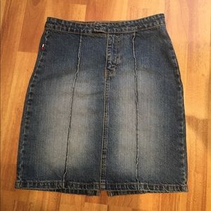 Tommy Jeans Vintage High waisted denim skirt sz 5