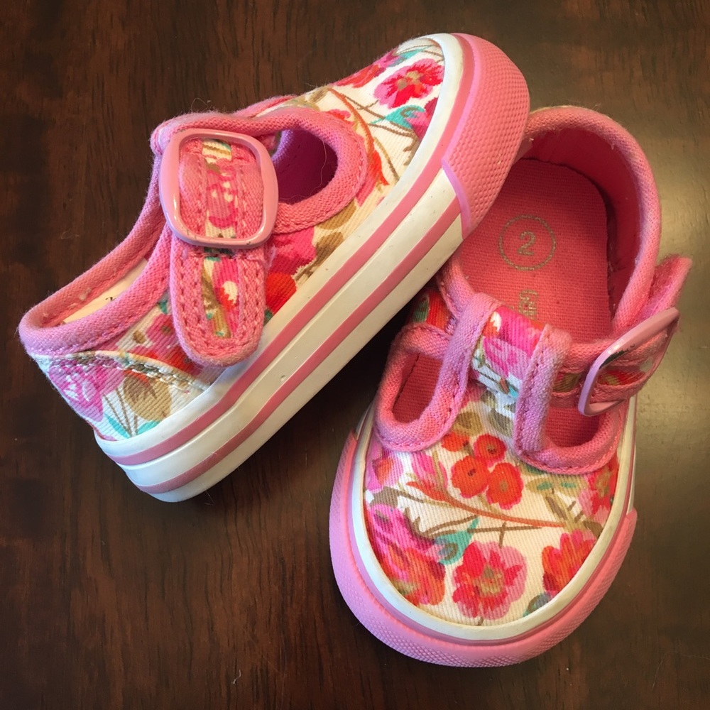 Floral Genuine Kids baby shoes