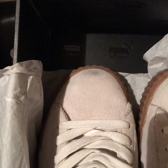 White Rihanna puma creepers - Picture 5 of 7