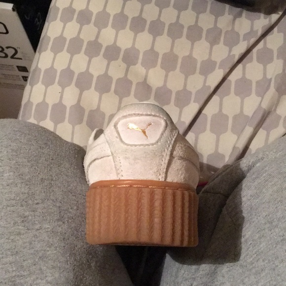 White Rihanna puma creepers - Picture 7 of 7