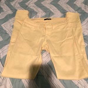 Yellow jeans