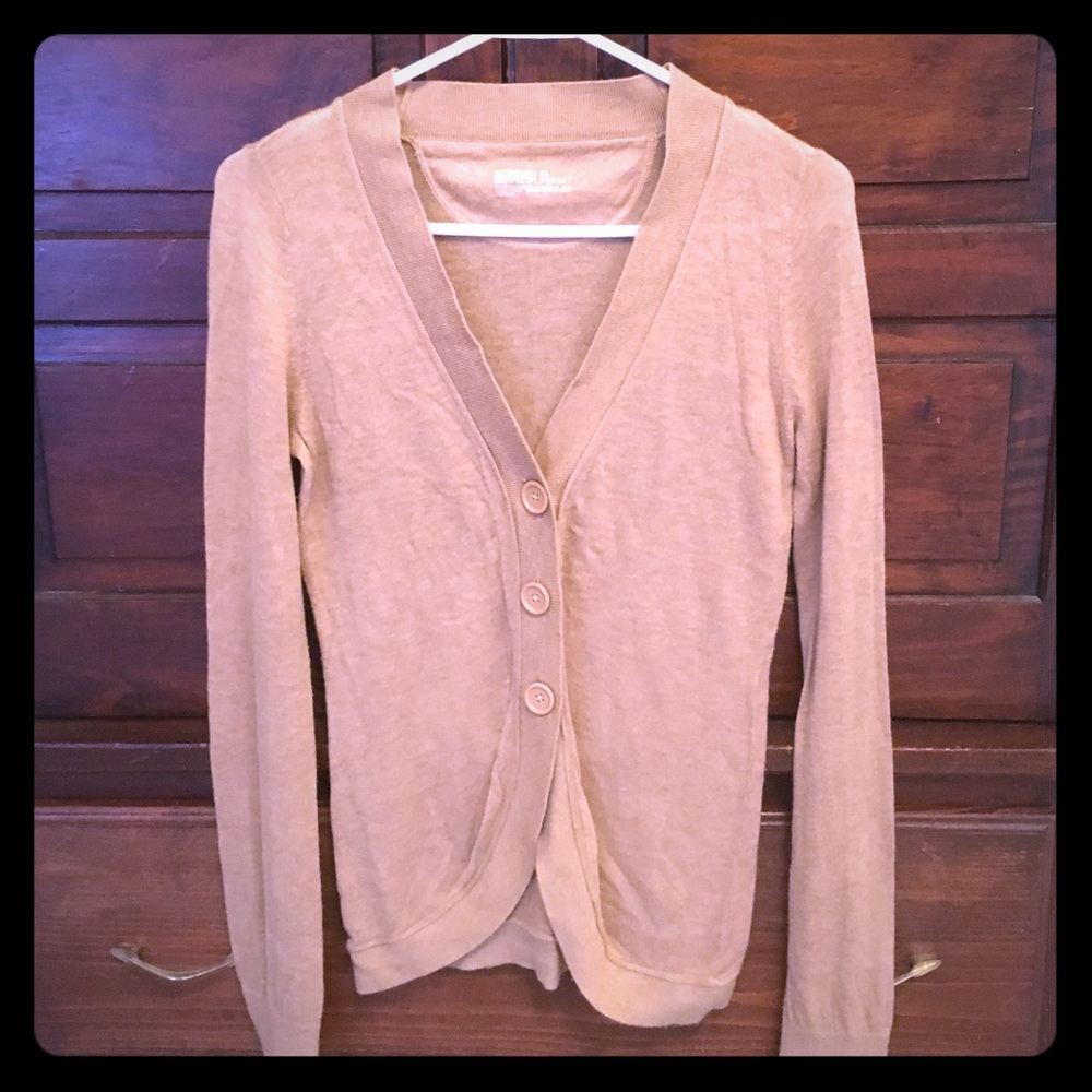 Tan Cardigan