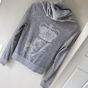 🛑SOLD OTHER PLATFORM🛑 Juicy Couture Gray Hoodie