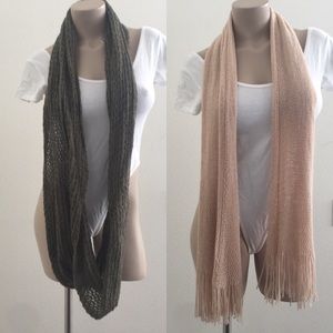 Scarf bundle of 2