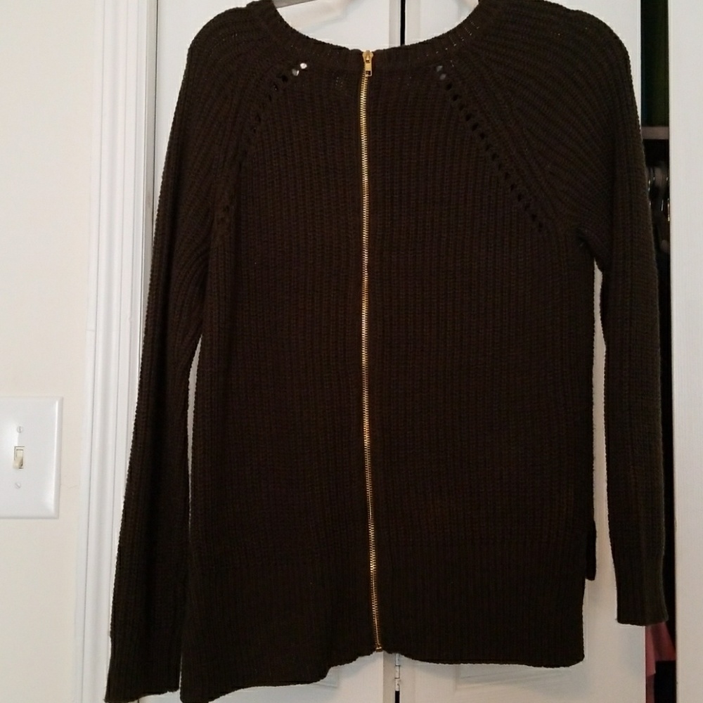 Back Zip Sweater - Picture 2 of 2