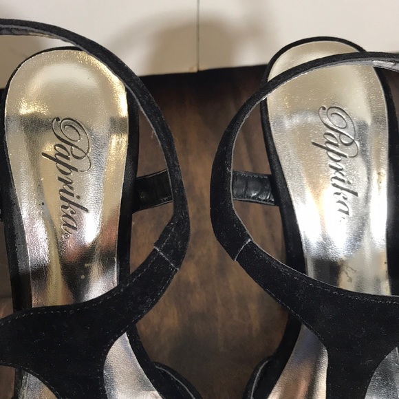Paprika Shoes Paprika Suade Platform Heel Poshmark