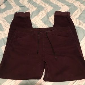 Burgundy Pants