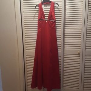 Red Night Gown