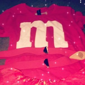 M&M costume color red! Great group costume!