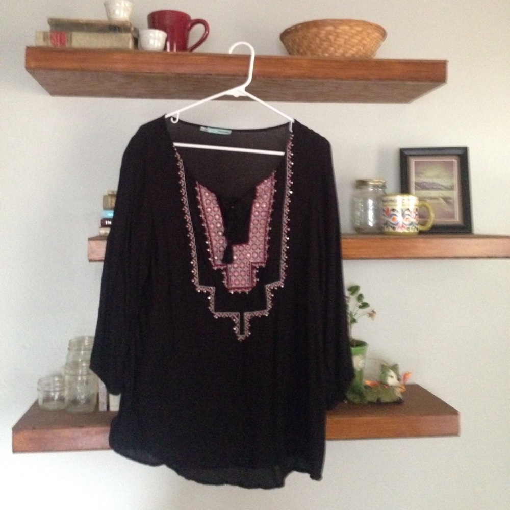 Detailed Black Top