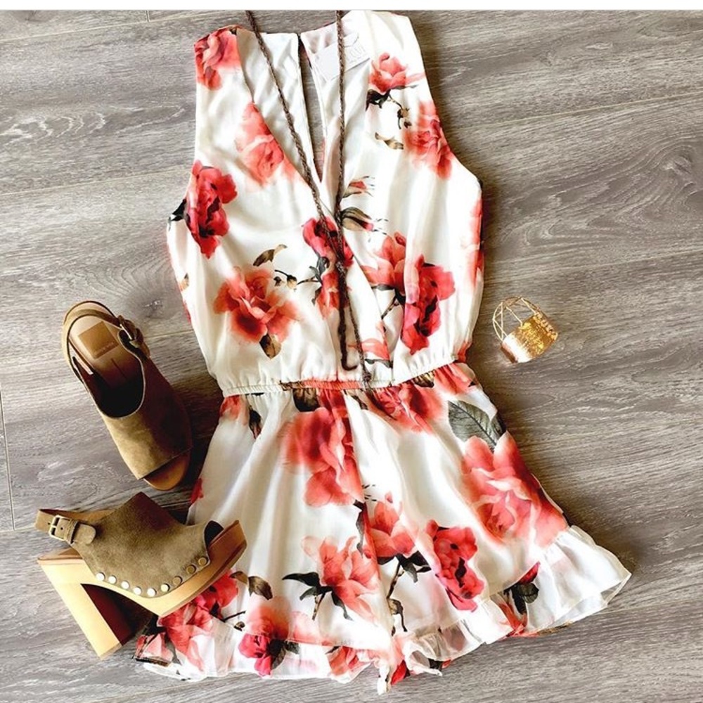 Floral Romper
