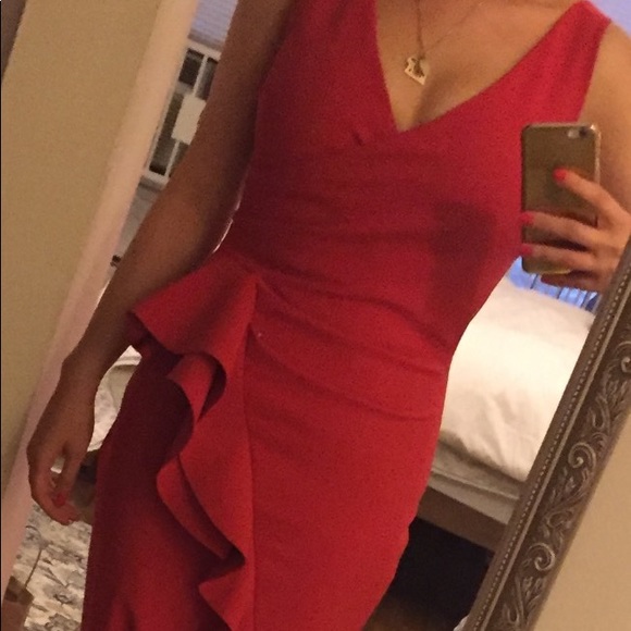 chiara boni la petite robe red dress