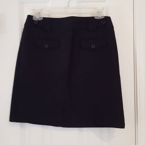 Ann Taylor Navy Skirt 2
