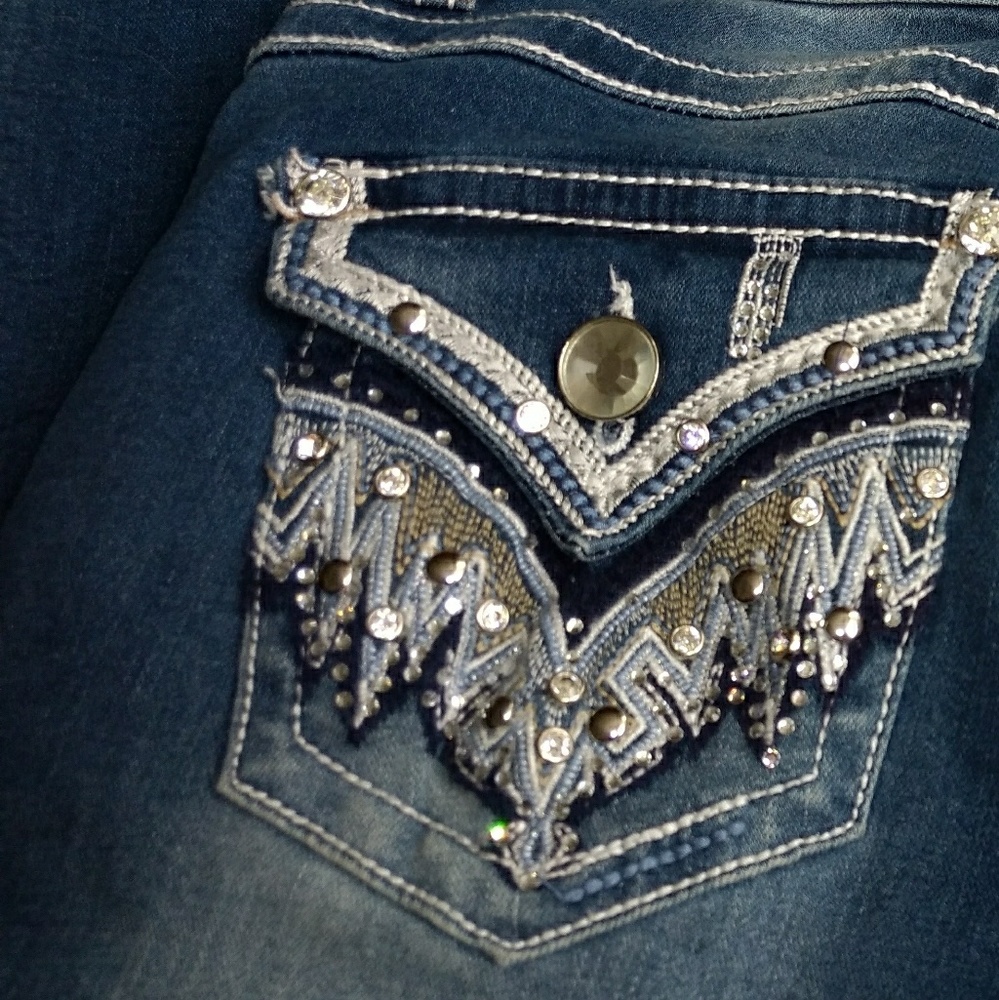 NWOT Sexy Couture flap pocket straight leg