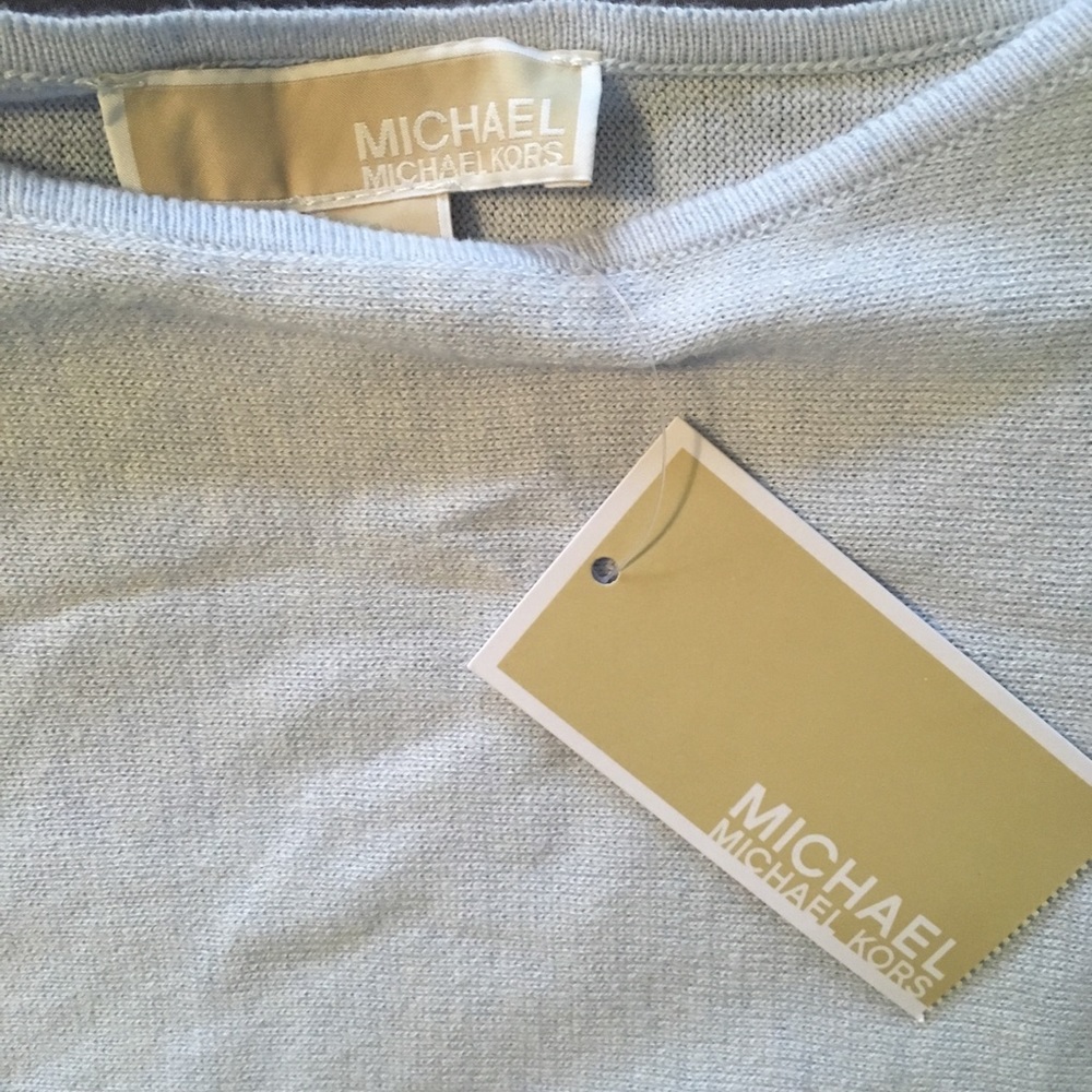 Michael Kors light blue sweater