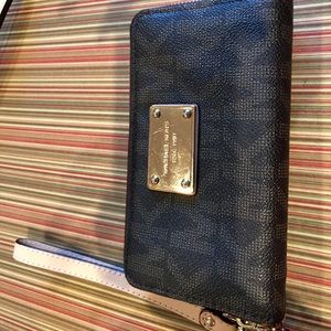 Michael Kors Small MK Brown Wallet