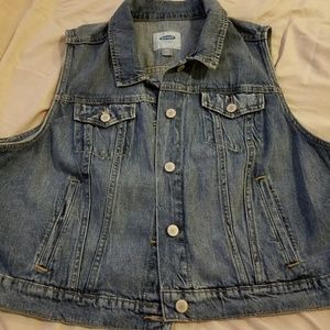 Denim vest Old Navy