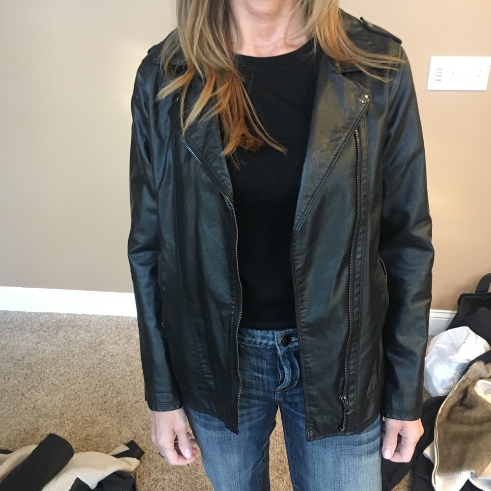 Leather jacket