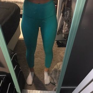 Teal leggings