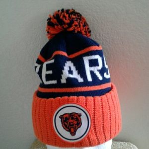 chicago bears knit hat
