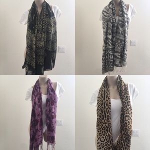 Scarf bundle of 4