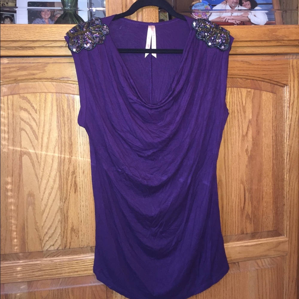 Purple blouse!