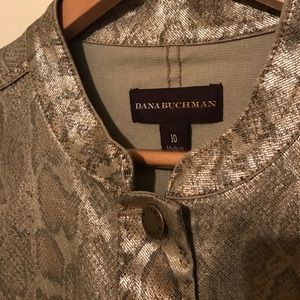 Dana Buchman 10 Gold jacket