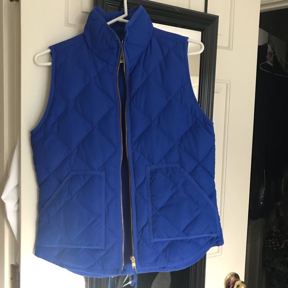 J.Crew Quilted Down Vest - Picture 1 of 3