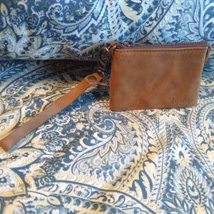 Love 41 Leather Wristlet ID Wallet