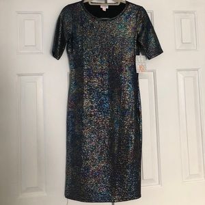 NWT LULAROE ELEGANT JULIA DRESS, XS.