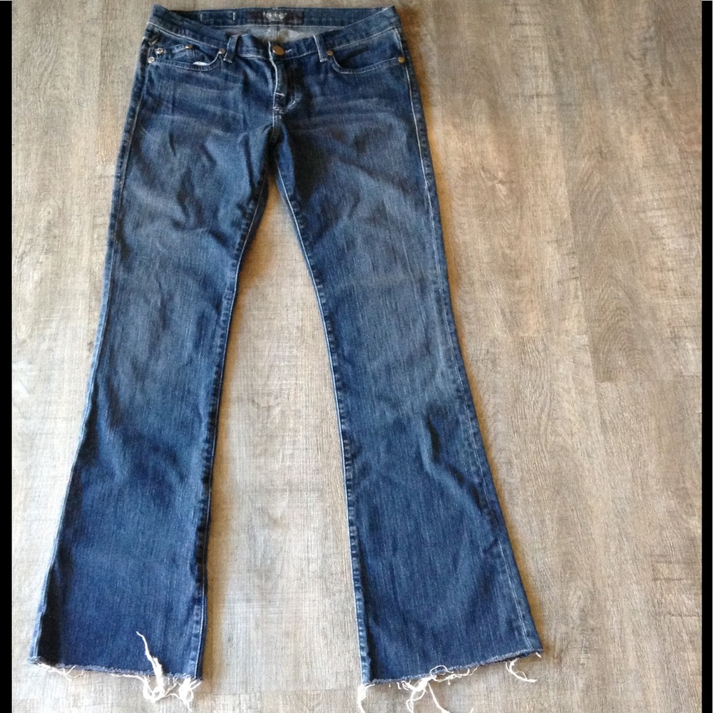 Rock & Republic Kurt Jeans Frayed Hems 29