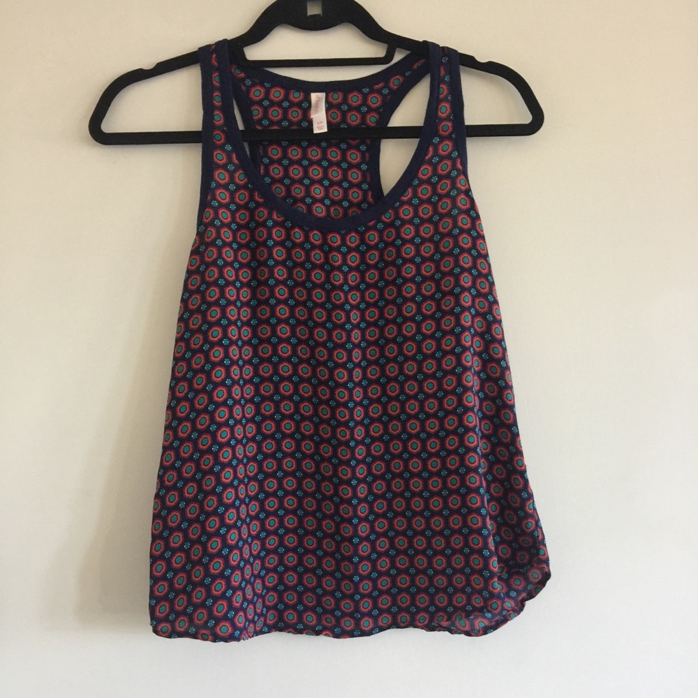 Pattern tank top