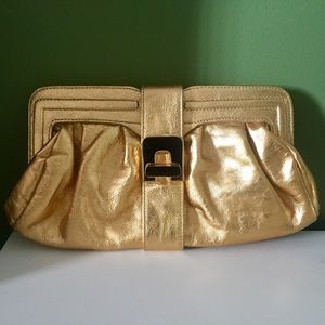 Marciano Gold Clutch