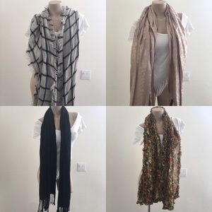 Scarf bundle of 4
